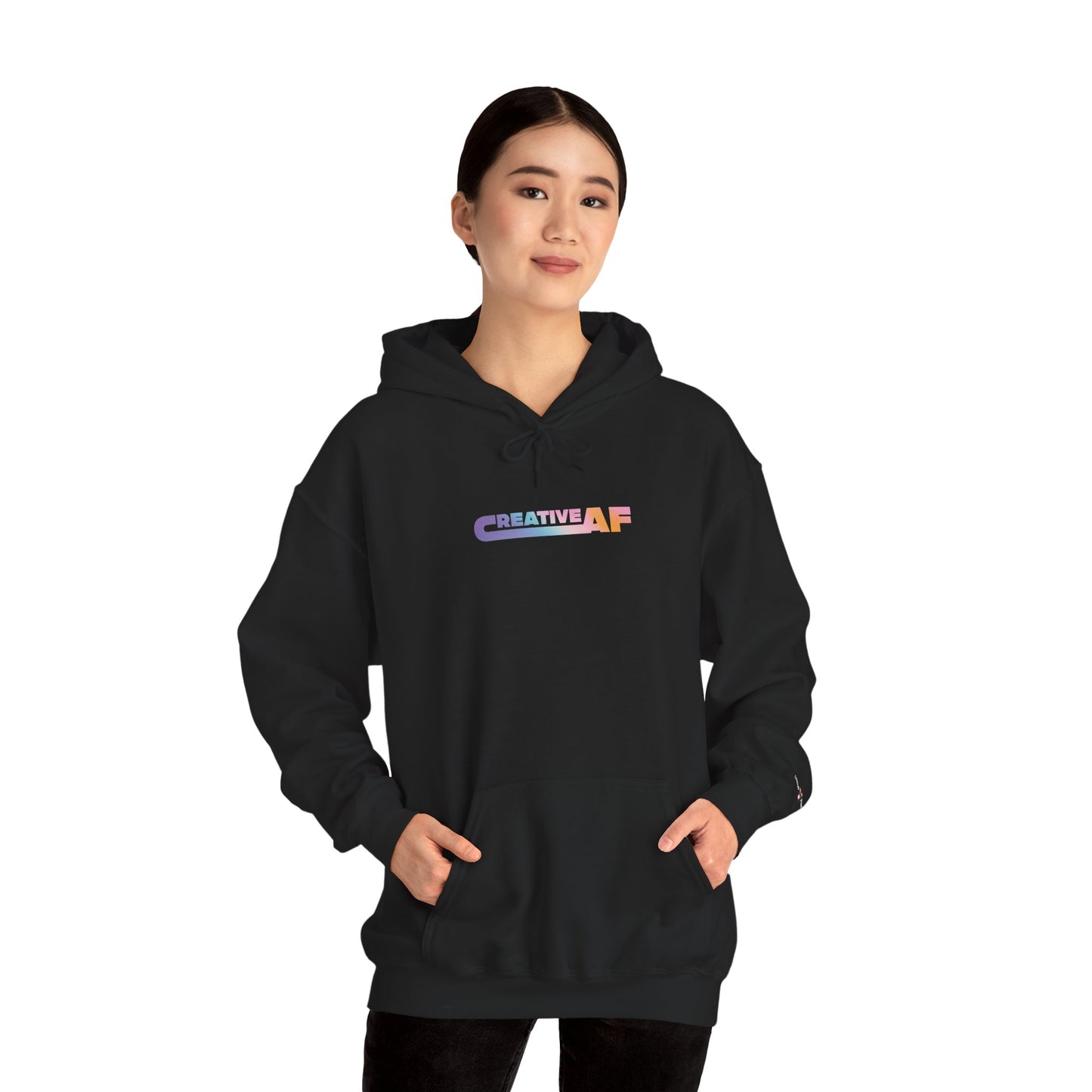Black Creative AF Hoodie