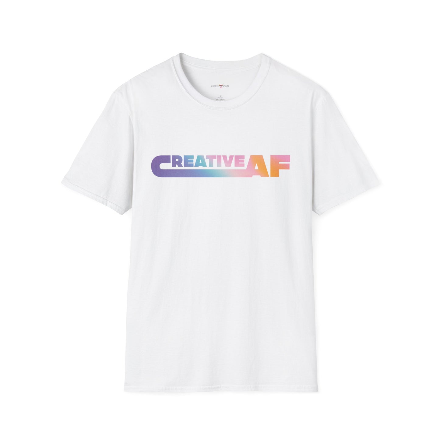 White Creative AF Tee
