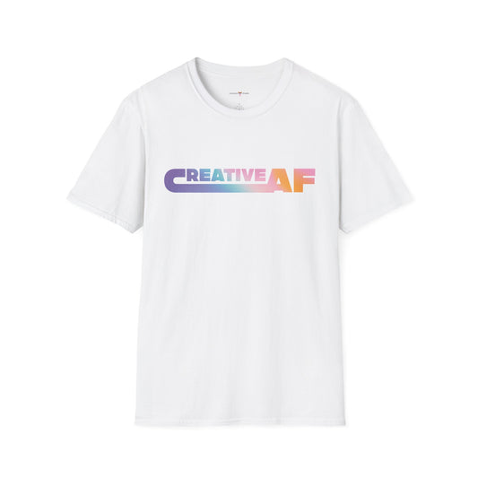 White Creative AF Tee