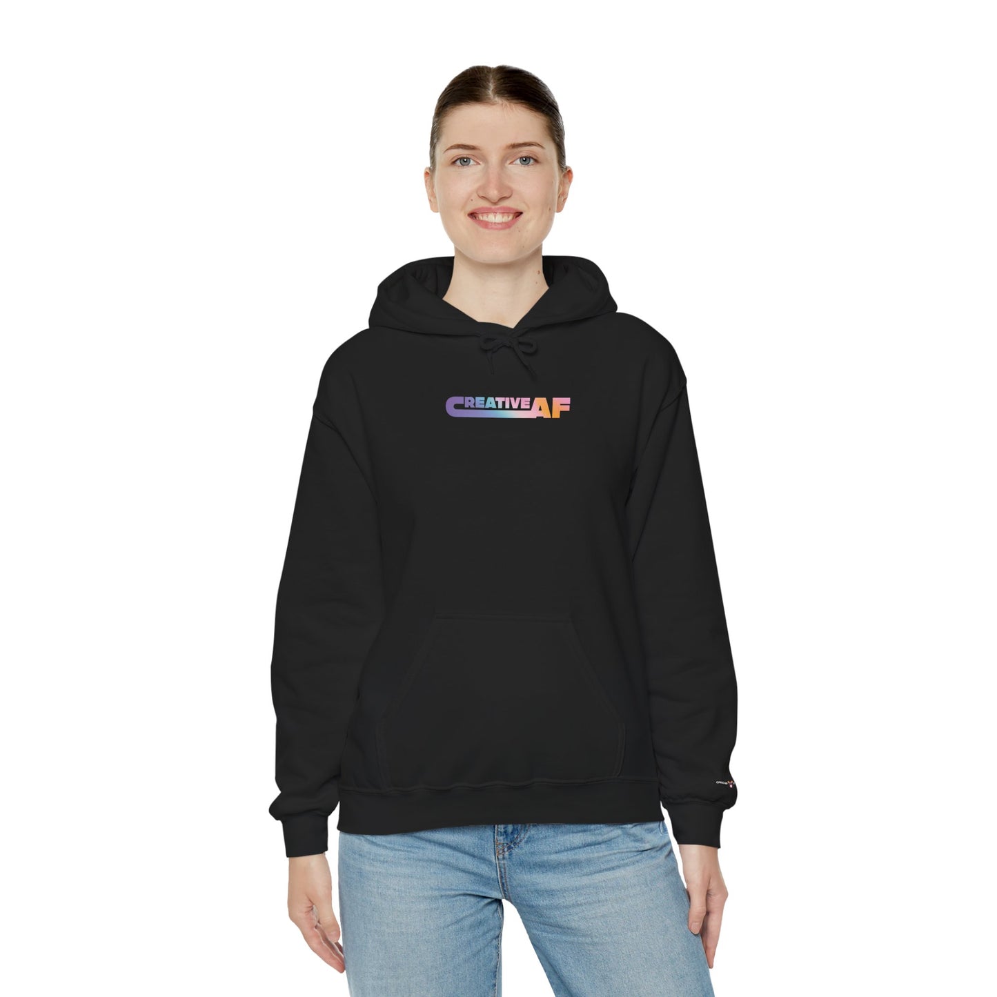 Black Creative AF Hoodie