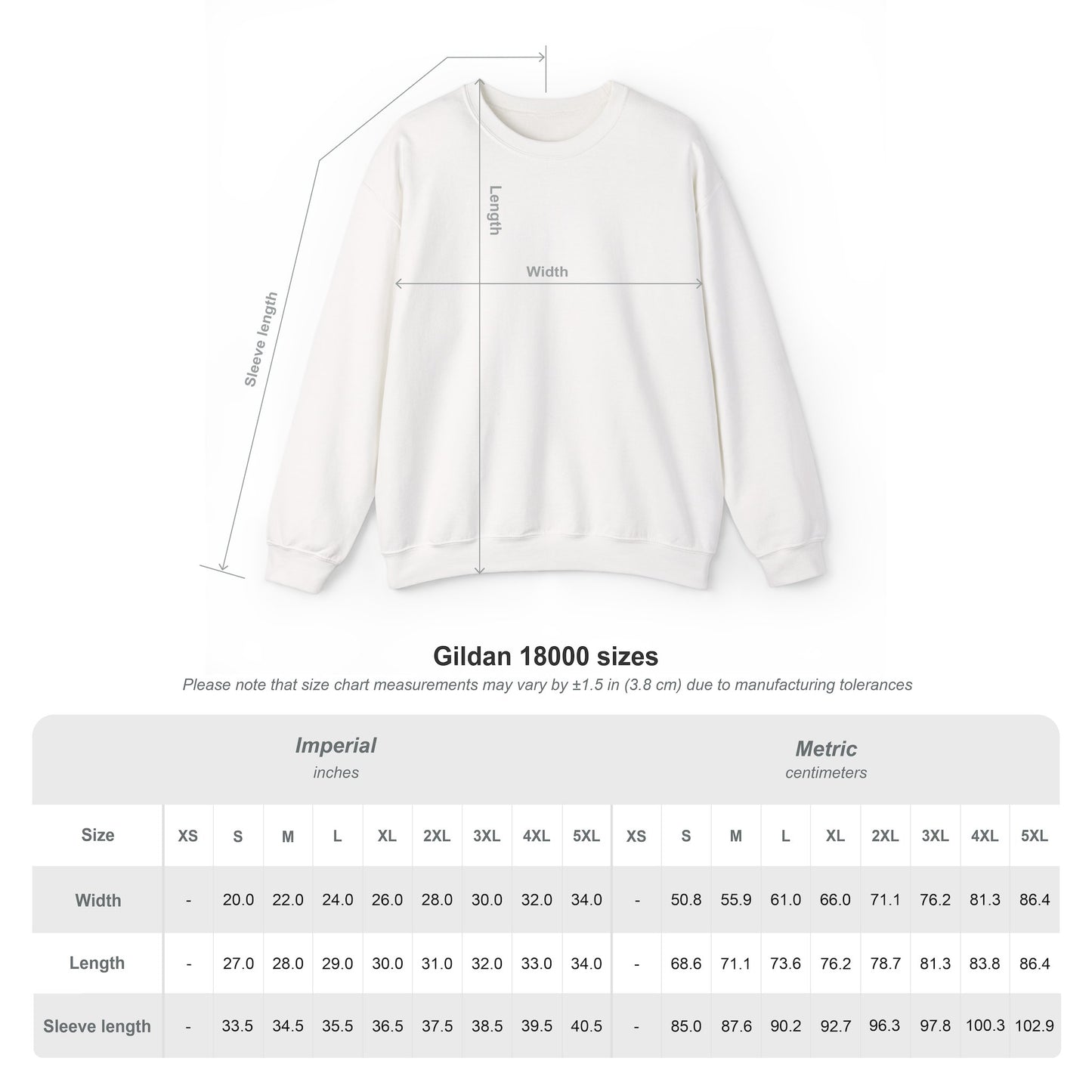 White Creative AF Crewneck Sweatshirt