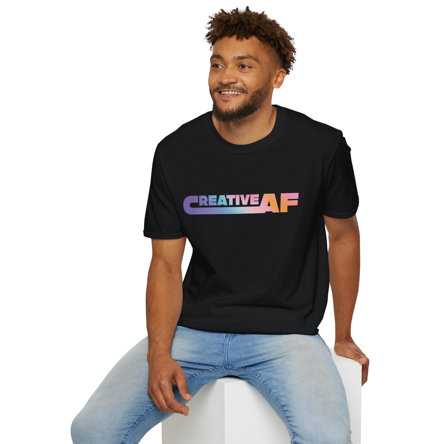 Black Creative AF Tee