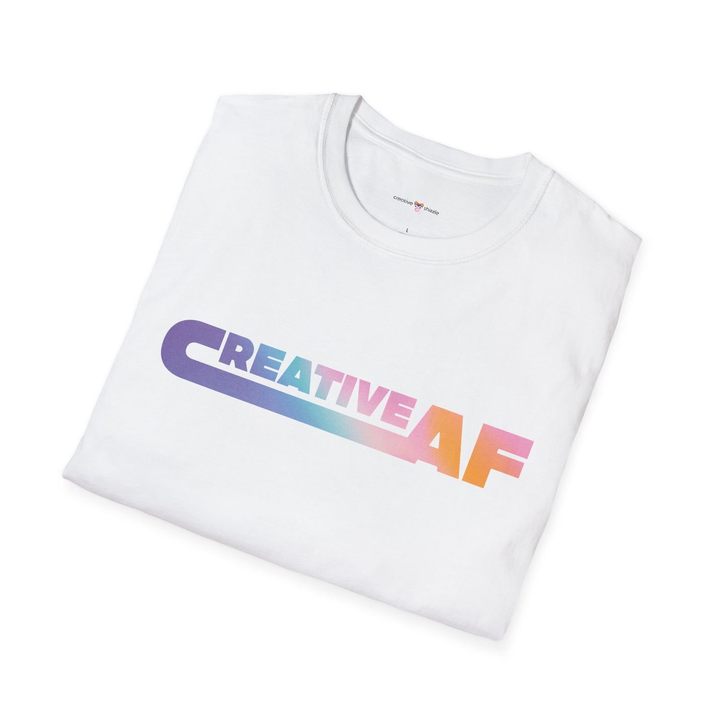 White Creative AF Tee