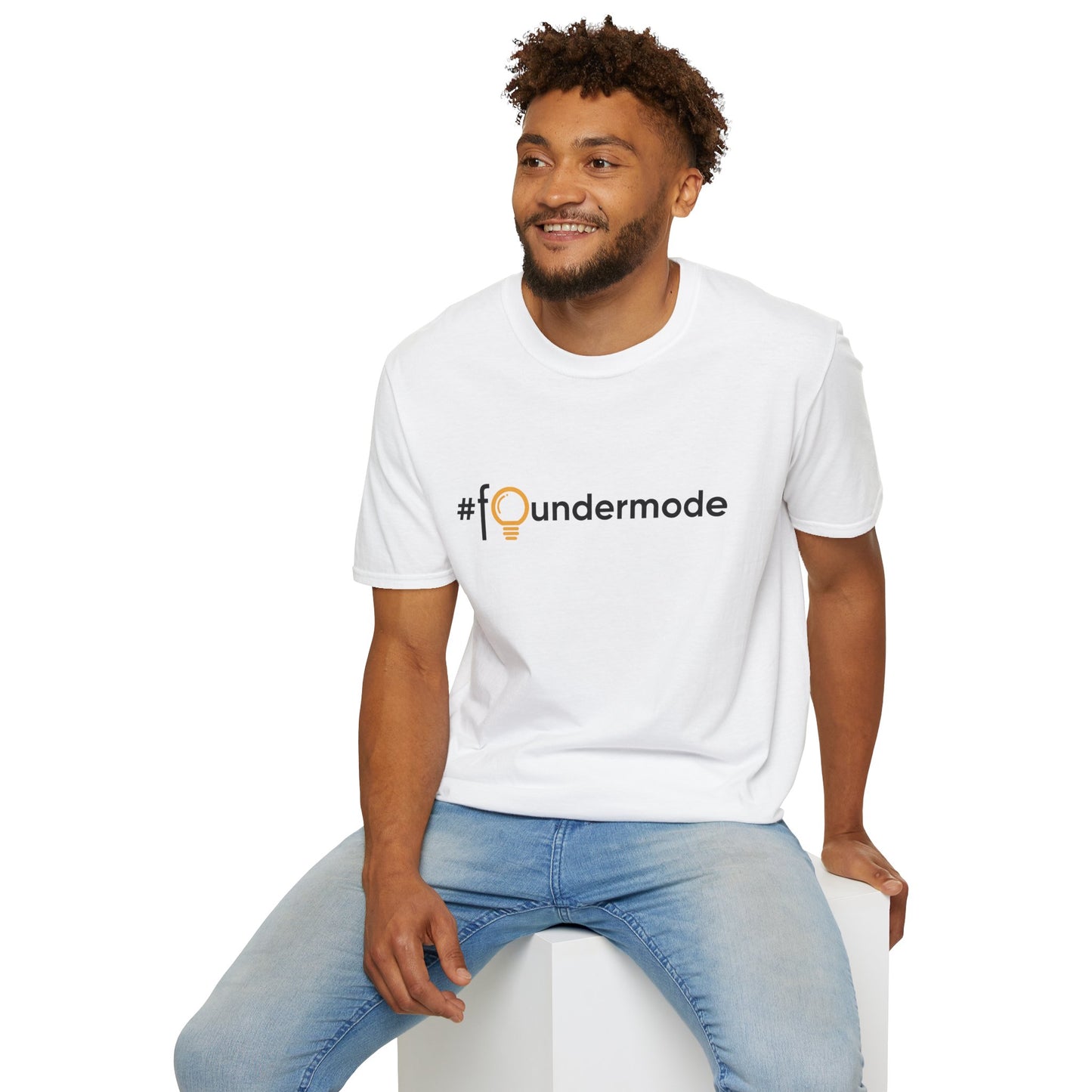 White Founder Mode Tee