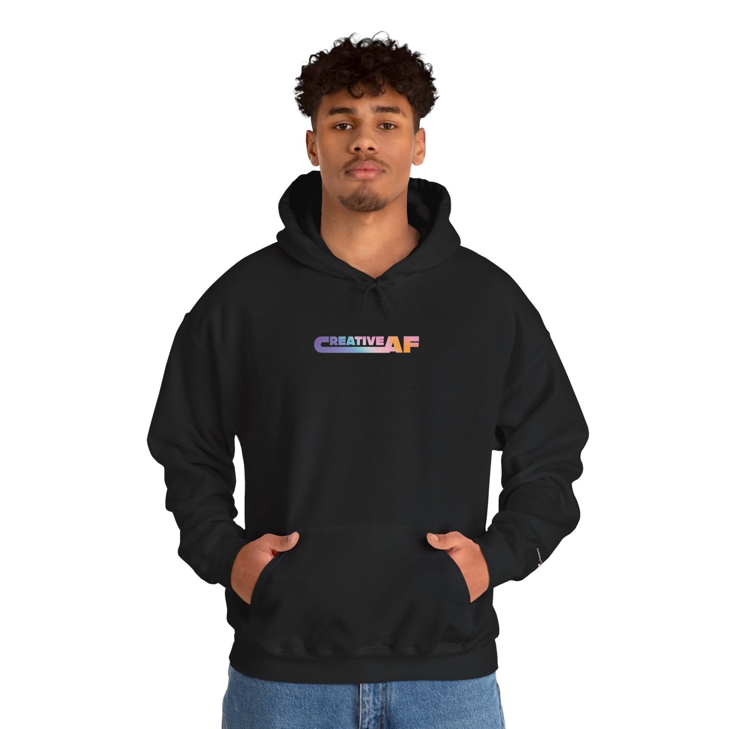 Black Creative AF Hoodie