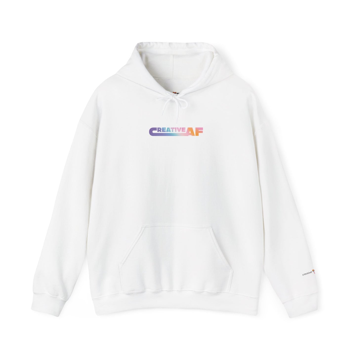 White Creative AF Hoodie