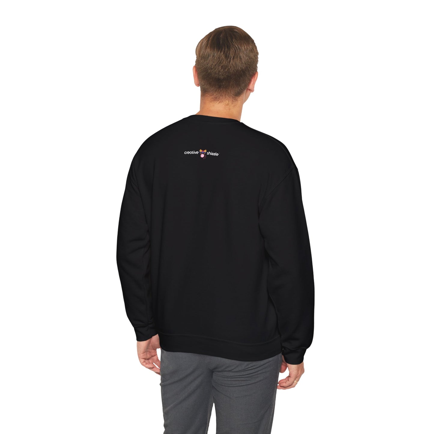 Black Creative AF Crewneck Sweatshirt