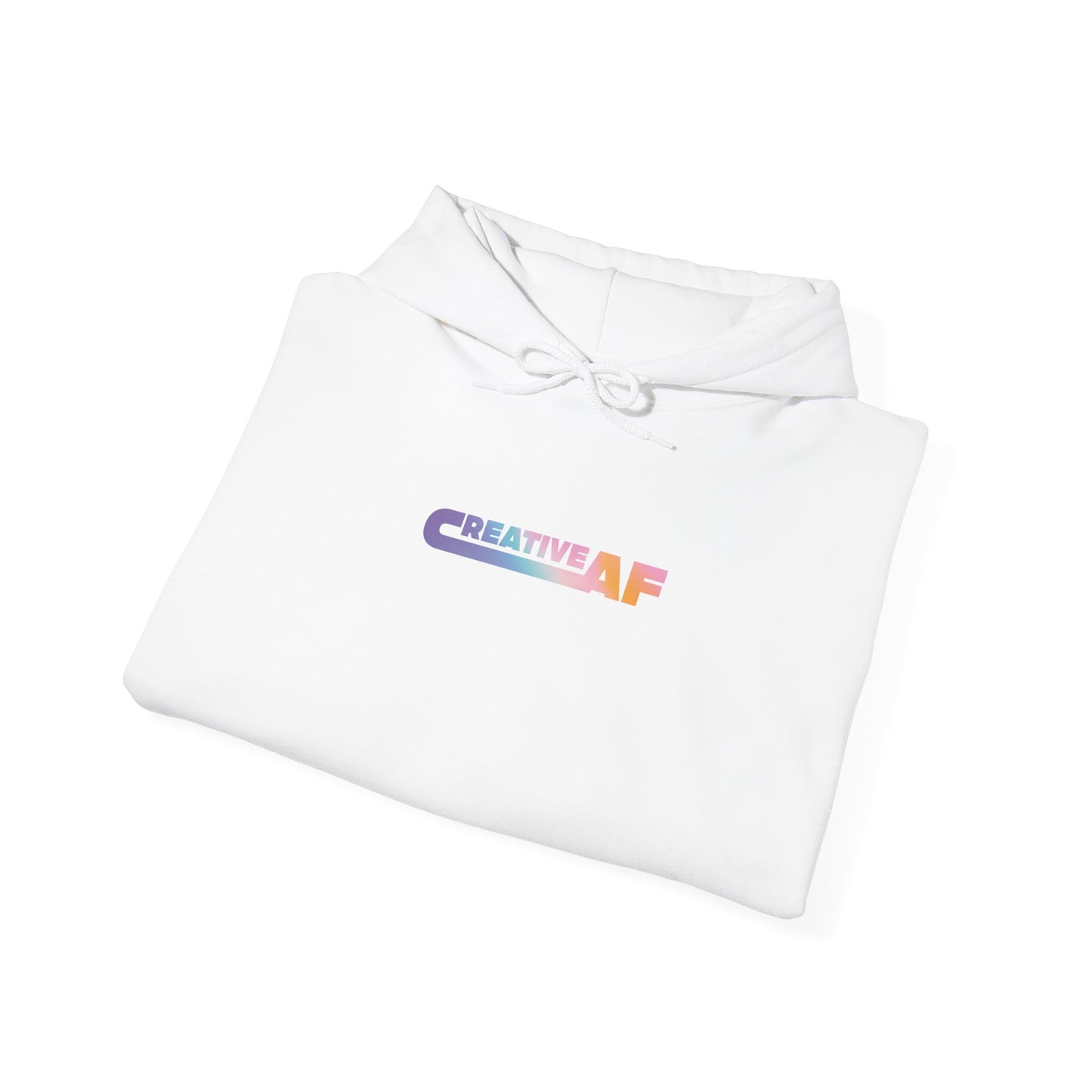 White Creative AF Hoodie