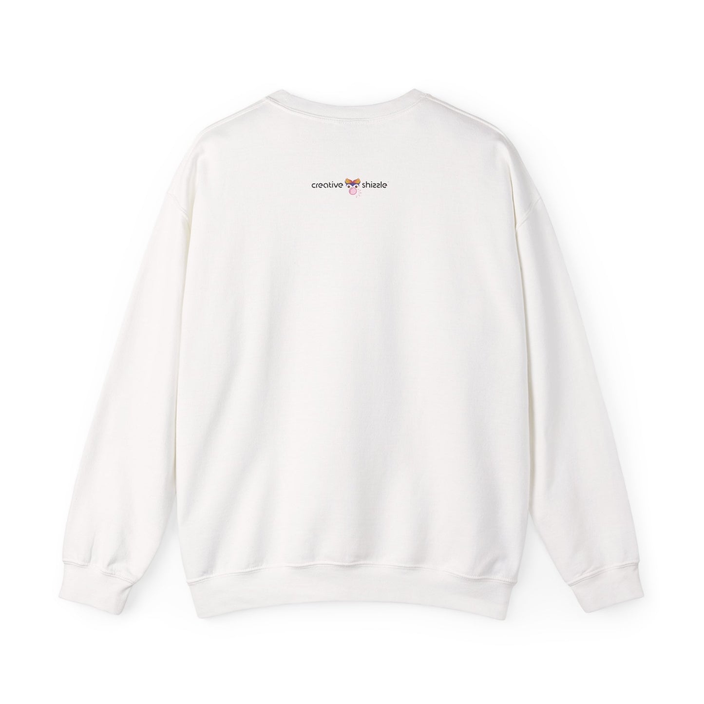 White Creative AF Crewneck Sweatshirt